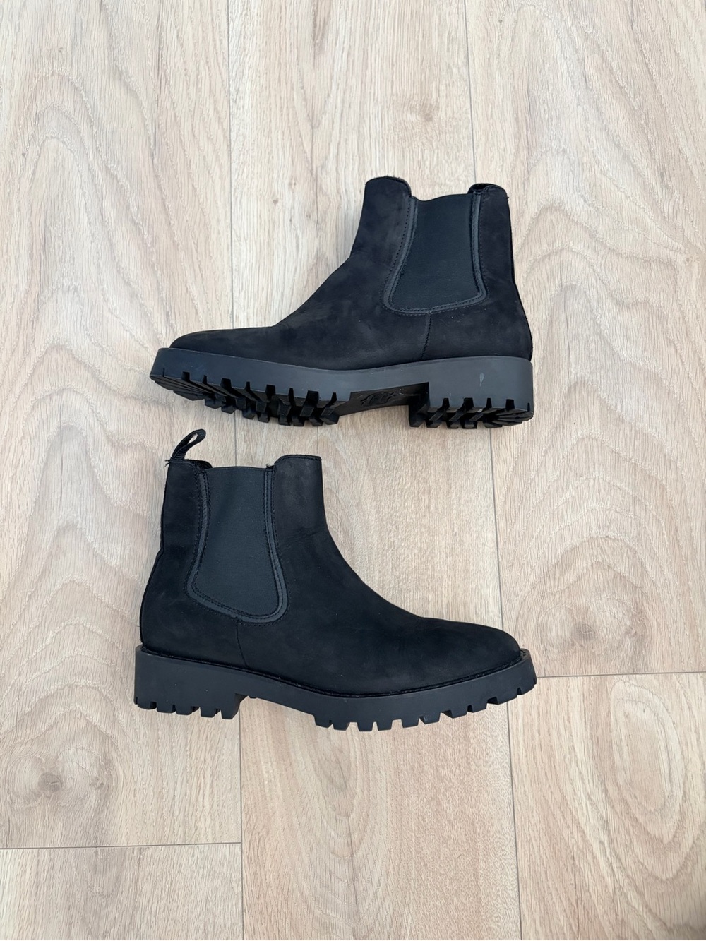 Thursday Boot Co. Black Chukka Chelsea Lug Boots